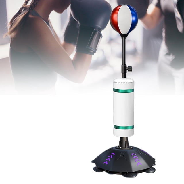 Bolsillo de boxeo con altura de soporte Ajustable Bolsa de boxeo de pie al aire libre en interiores para practicar MMA Ejercicio para el entrenamiento Estilo C
