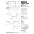 thumbnail image 2 of Delta Lahara Single Function Pressure Balanced Shower Trim with H2Okinetic Less Rough-in, Available in Various Colors, 2 of 2