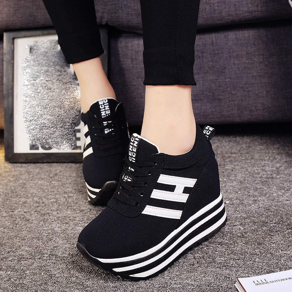 black and white striped platform sneakers