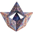 thumbnail image 2 of Juguete sensorial para niños Rompecabezas magnético Kaleidocycle Fidget Toy para adultos para mantener la calma y el regalo geométrico concentrado, patrón de llama + cm Yuarrent FN007886-01, 2 of 6
