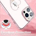 thumbnail image 3 of Funda De Teléfono Luxury Love Heart Cortex Para iPhone 13 pro max Levamdar estilo estrella, 3 of 7