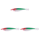 thumbnail image 1 of DQrwqpou Octopus Hooks Lure 10cm 10g Luminous Octopus Bait Tackle (Red Head Green Body), 1 of 5
