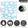 thumbnail image 4 of Front Dishwasher Magnet Sticker Cover Decorative Appliances Stickers White Blue Cow Spot Print Refrigerator Skins Dishwasher Panel Decals, 4 of 6