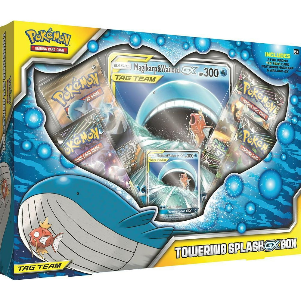 POKEMON 2019 TOWERING SPLASH GX BOX