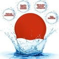 thumbnail image 3 of 2 Pieces Adult Silicone Swim Cap Waterproof Swimming Hat Durable Non-Slip Elastic Swimming Cap, 3 of 6
