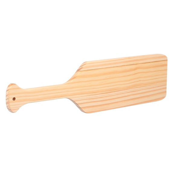 Luxshiny Unfinished Wood Paddles for Home Decor with Multi Craft Canvas 1Pack