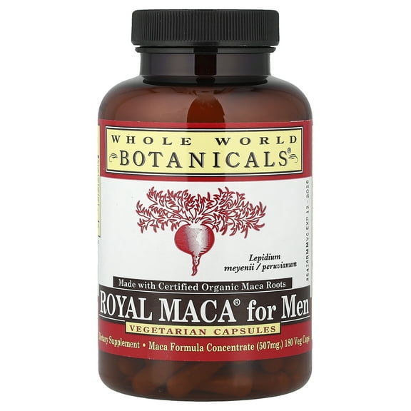 Royal Maca® for Men - Vegetarian Capsules, 500mg (180 ct.)