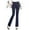 Navy, variant on Aayomet Women plus Size Clothes Work Women Plush For Warmth High Waist Leg Trousers Straight Casual Stretchy Pants Pants,Black XXL