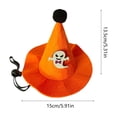 thumbnail image 2 of Gqtwoy Adjustable Pet Halloween Hat, Soft Comfortable Festive Accessories, Elastic Size for Party Cosplay, Pet Photography Props, Pet Costume for Holidays, 2 of 6