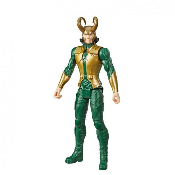 Figura de acción Avengers Marvel Titan Hero Blast Gear Loki 30 cm