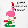 thumbnail image 3 of CafePress - Christmas Flamingo Women's Light Pajamas - Women's Short Sleeve Print T-Shirt and Pants Light Cotton Pajama Set, 3 of 7