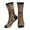 Gold, variant on Cool Socks For Men Women Fun Novelty Crew Athletic Socks,Compression Socks 7.68''