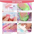 thumbnail image 5 of 30x40cm Adultos Niños 5d Diy Diamond Art Painting Set - Panda Mignon Aux Grands Yeux, Broderie Diamants, Set De Peinture Sur Toile Avec Cristau, 5 of 5