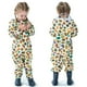 thumbnail image 1 of Chubasquero de una pieza para niños, bonito impermeable tridimensional a la moda con ala de sombrero, poncho reflectante para bebé, 1 of 5