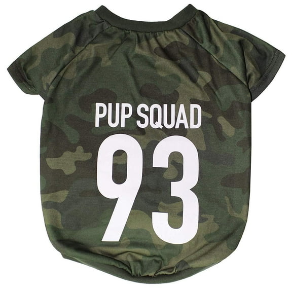 Pets First LaurDIY Pet Tee Shirt for Dogs and Cats - Pup Squad
