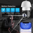 thumbnail image 7 of SPBPQY E27 Light Bulb Camera, 360 Home Security Camera, 2.4GHz WiFi 1080P Smart Home Surveillance Cam with Motion Detection Alarm Night Vision Two Way Talk Indoor Outdoor, 7 of 7