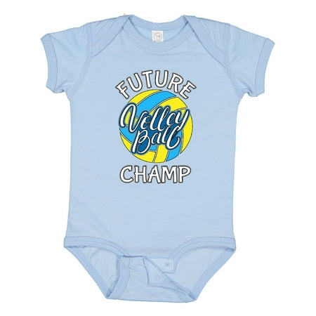 

Inktastic Future Volleyball Champ Gift Gift Baby Boy or Baby Girl Bodysuit