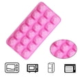 thumbnail image 3 of EUDIDV Baking Biscuit Molds DIY 18 Diamond Chocolate Baking Ice Grids Pudding Jelly Biscuit Mold Shape, 3 of 6