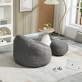 Bedding Bean Bag Sofa Chair High Pressure Foam Bean Bag Chair Adult