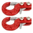 thumbnail image 1 of RC Trailer Hooks, Aluminum Alloy Standard Size Firm Structure Traction Rope Hook Easy Installation 2PCS  For 1/10 Remote Control Cars Red,Blue,Black, 1 of 8