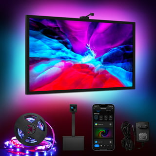 TSV 3.28ft USB LED Strip Light 5050 RGB 16 Colors for 32-40 TV PC Monitor  Backlight