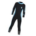 thumbnail image 4 of de Neopreno para Niños de de Cuerpo Completo para Niñas de 1 pcs de Neopreno de 2,5 Negro + azul, XXL DYNWAVEMX Traje de buceo de una pieza para niñas, 4 of 8