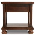thumbnail image 2 of Signature Design by Ashley Casual Porter Chairside End Table Rustic Brown, 2 of 9