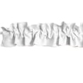 thumbnail image 2 of Solid Poplin Curtain Sleeve Topper White, 2 of 2