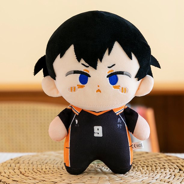 Juguetes de peluche de voleibol de anime juguete suave juguete lindo dibujos animados almohada de muñecas de lujo para decoración del hogar regalos de cumpleaños para niños