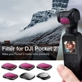 thumbnail image 4 of Accessories Lens Protective Film Polarizer For DJI Pocket 2 Glass Filter Action Camera Lens Filters ND8, 4 of 8