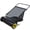 Black + Yellow Wheels, variant on QinaQin High-Efficiency Push Lawn Sweeper – Large-Capacity Dust Bag, Four-Rotating Brush System, Height Adjustable, Heavy-Duty Steel Frame, Suitable for Lawns, Gardens, and Meadows