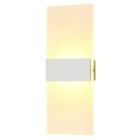 

moobody L-ED Wall Lamp Rectangle AC85-265V Bedside Corridor Wall Lamp Home Decorative Aluminum Light Fixture