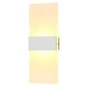 L-ED Wall Lamp Rectangle AC85-265V Bedside Corridor Wall Lamp Home Decorative Aluminum Light Fixture