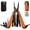 Orange, variant on Lightweight G10 Handle Multitool Pliers, 25-in-1 EDC Multi Tool with Replaceable Wire Cutters, Scissors, One-Hand Opening Pocket Knife Survival Tools for Camping, Repair,Survival -BI2048G