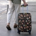 thumbnail image 3 of Pioneer Flower Floral Print Pattern Luggage Cover Fashion Suitcase Cover Baggage Covers Fit 25-28 Inch Luggage (Go Travel), 3 of 5
