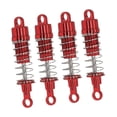 thumbnail image 3 of arctrm Oil Filled Metal RC Shock Absorber Professional DIY Accessories Front Rear Shock Red, 3 of 10
