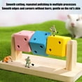 thumbnail image 6 of QHUDLV Hamster Chew Dwarf Hamster Chew Block Bite Resistant Natural Wood Hamster Pets Bunny Small Blocks Cage For Rabbits Squirrel, 6 of 9