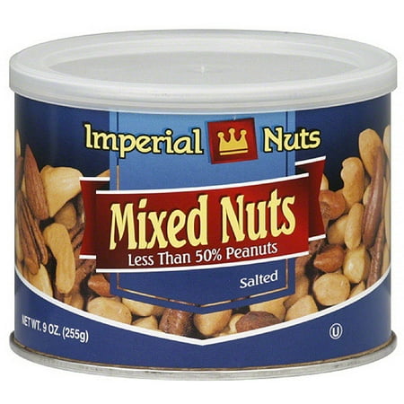 Imperial Nuts Salted Mixed Nuts, 9 Oz (p