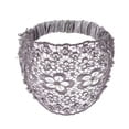 thumbnail image 2 of Wide Headbands for Women Non Slip Blossom Hollow Out Headband Accessory Hoop Head Accessories Hairband Soft Head Bands Hair Bands Turban Caps for Women Grey One Size, 2 of 4