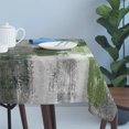 thumbnail image 4 of Sage Green Grey Table Cloth Waterproof Tablecloths, Abstract Art Oil Painting Modern Geometric Tablecloth Dining Table Cover for Kitchen Party Tabletop Outdoor, Rectangle Tablecloth 54x108 Inch, 4 of 9
