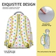 thumbnail image 5 of Cute Elephant and Cityscape Backpack - Waterproof School Bag, Comfortable Straps, Elephant Print Gift for Students, 5 of 6