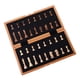 thumbnail image 5 of Juego de ajedrez Juego de ajedrez plegable de madera magnética con tablero de juego de fieltro Table Meterk  Juego de ajedrez, 5 of 7