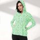 thumbnail image 5 of Chaquetas y prendas de vestir exteriores informales con capucha y manga larga de color degradado para mujer, con capucha y hebilla para el pulgar, ropa de protección solar, parte superior de poliéster, 5 of 7