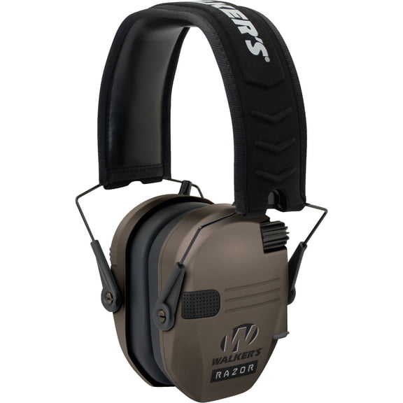 Walker's Razor Slim Electronic Earmuffs - Noise-Canceling - One Size — Residential Use, Standard Application
