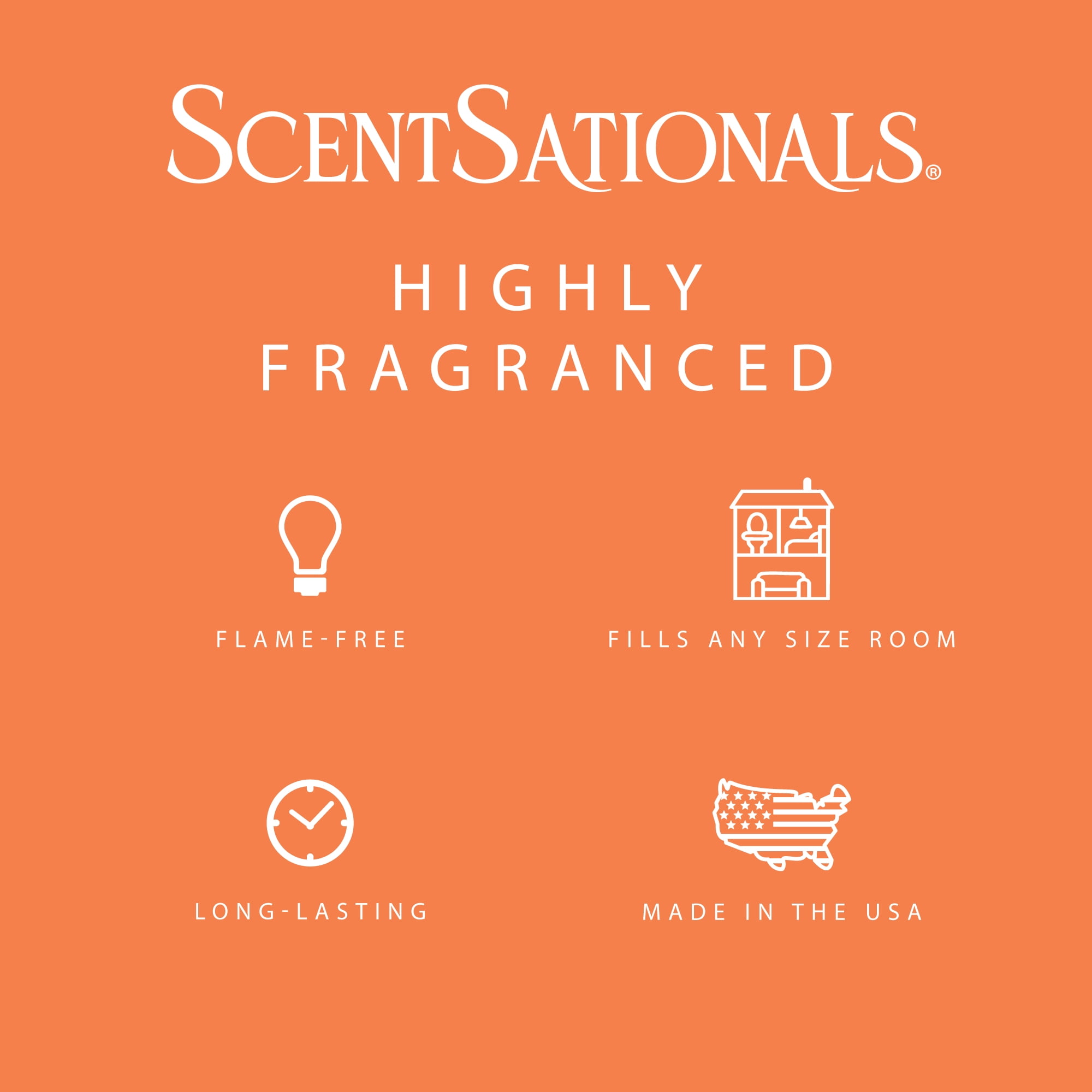 ScentSationals Beach Please Scented Wax Melts, 2.5 oz