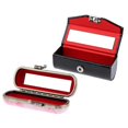 thumbnail image 1 of 2 Colores Estuche Durable Suave de Cuero PU Yuyangstore Organizador Bolsa para Lápiz Labial, 1 of 8