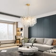 thumbnail image 2 of Modern Tree Branch Chandelier,Round Luxury Chandeliers for Dining Room,High Ceiling Chandelier Light Fixture Hanging Pendant Light Fixtures, 2 of 8