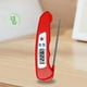 thumbnail image 5 of Termómetro digital de cocina para asar y ahumar con sonda de lectura rápida, control preciso de temperatura para carne, horno y cocina. Aestivo | Rojo | AESTIVO, 5 of 6