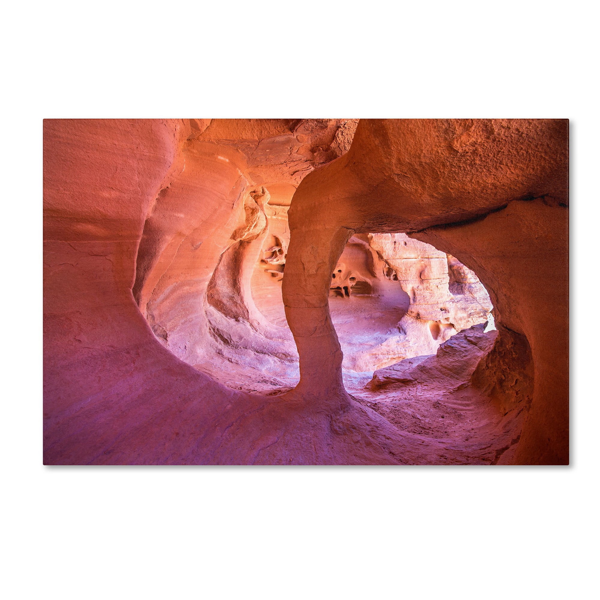 Trademark Fine Art "Windstone Arch" Canvas Art by Pierre Leclerc