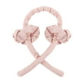 thumbnail image 1 of Hair Curling Rod Ribbon Heatless Foam Curling Rod Heatless Hair Hair Roller Clip Reusable Portable Wrap Headband, Light Pink, 1 of 9
